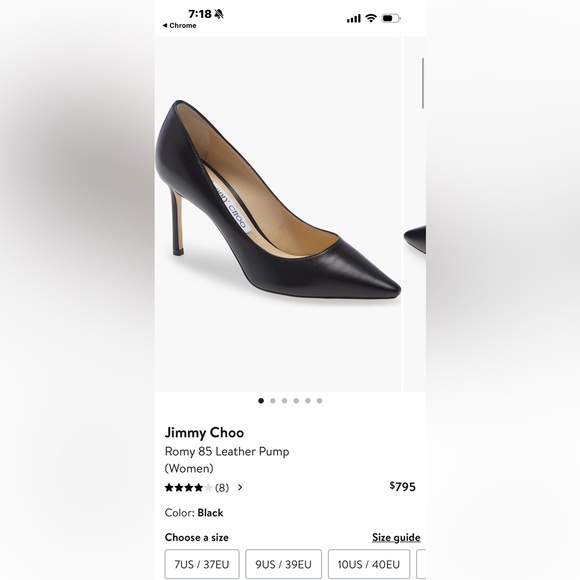 Jimmy Choo Romy 85 - Picture 1 of 5